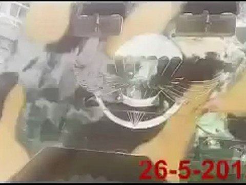 Syria فري برس ريف دمشق داريا التواجد الأمني في المدينة 26 5 2012 Damascus