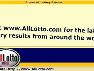 Powerball Lottery Drawing Results for May 26, 2012