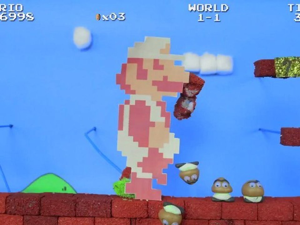 Mario en Stop-Motion