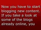 Make Money with a Blog-Blog for Money