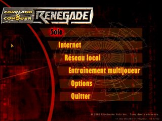 Rétro test Command & Conquer Renegade (PC)