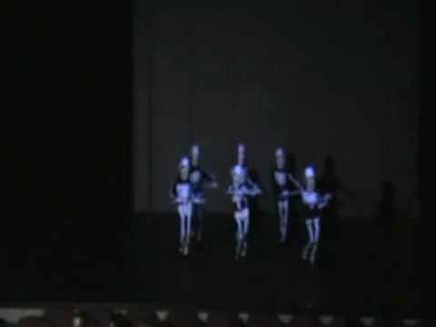 les squelettes (claquettes) spectacle mai 2010