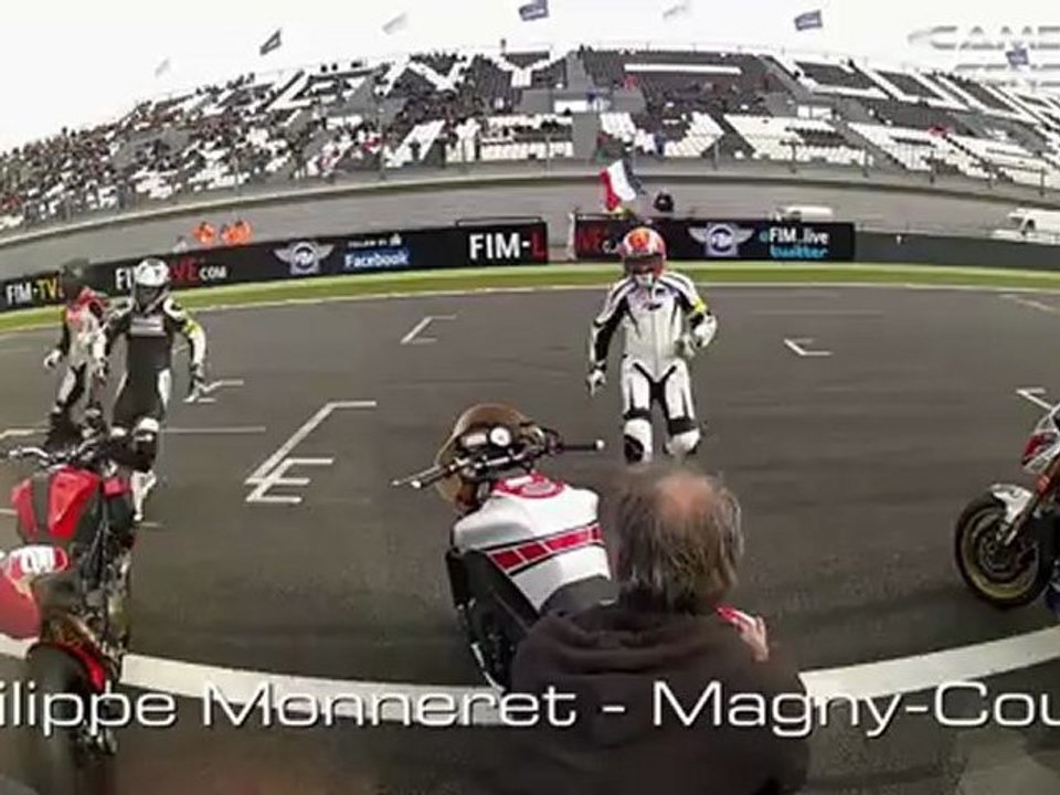 Départ Bol d'Argent 2012 Monneret Philippe - Magny-Cours