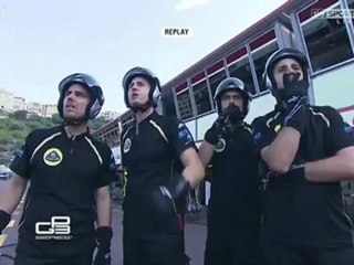 Conor Daly Horror Crash 2012 GP3 Series in Monaco