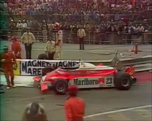 Derek Daly crash in Monaco 1980
