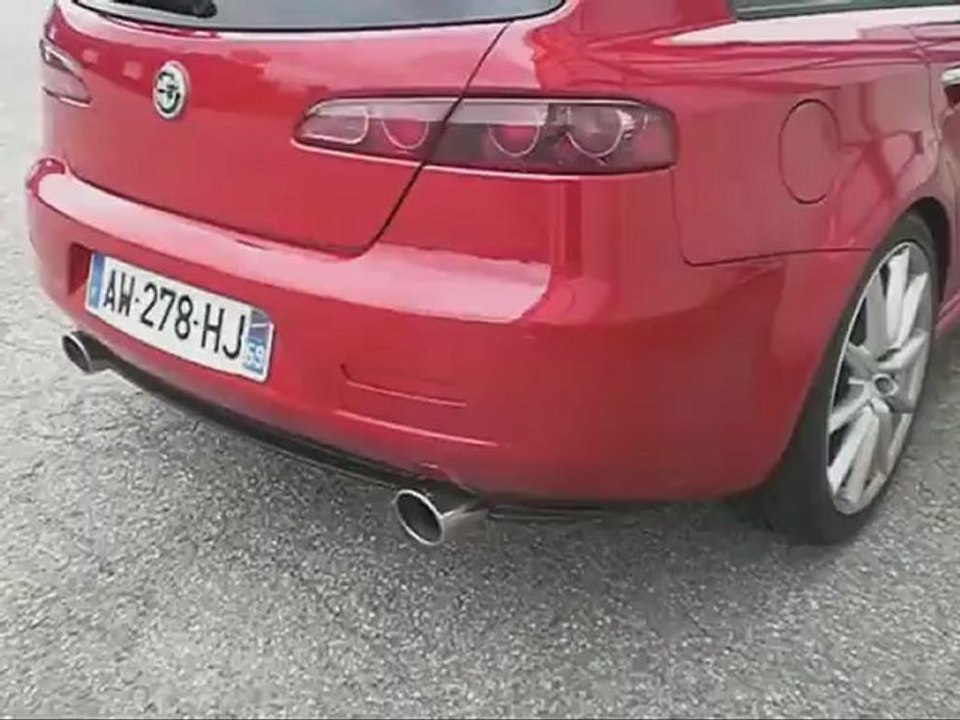 Alfa 159SW TI Tbi 200cv - Silencieux Novitec 100mm 2