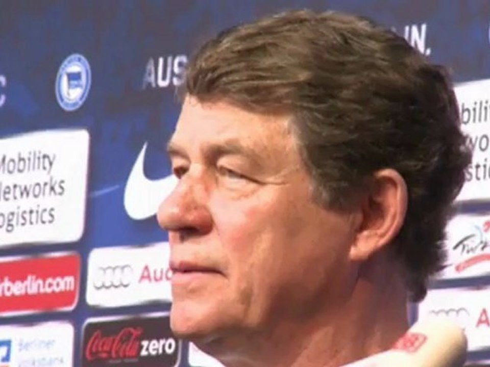 Otto Rehhagel nimmt Abschied von Hertha BSC Berlin