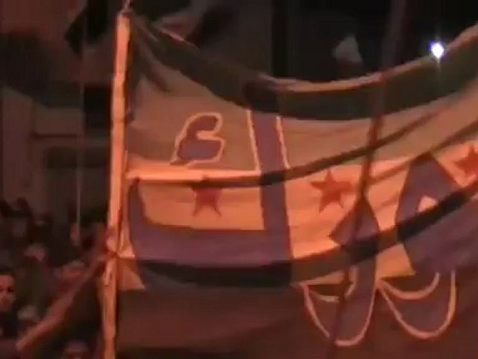 Syria فري برس حماه المحتلة مورك ريف حماه السبت مظاهرة مسائية بعد صلاة الغائب على شهداء الحولة 26 5 2012 Hama