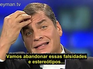 Julian Assange e Rafael Correa - legendado em portugues