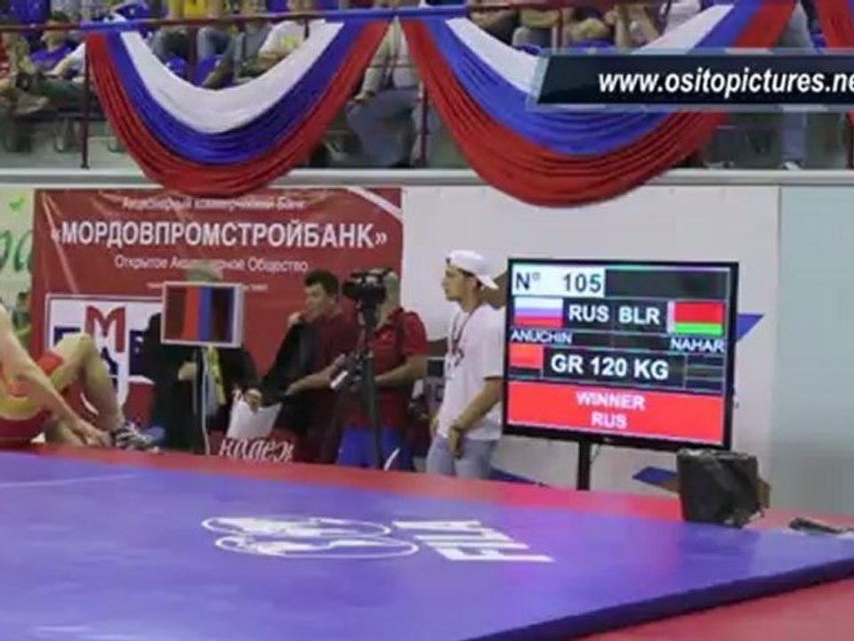 ANUCHIN vs NAHAR GRECO-ROMAN WRESTLING WORLD CUP SARANSK 2012 OSITOPICTURES.NET