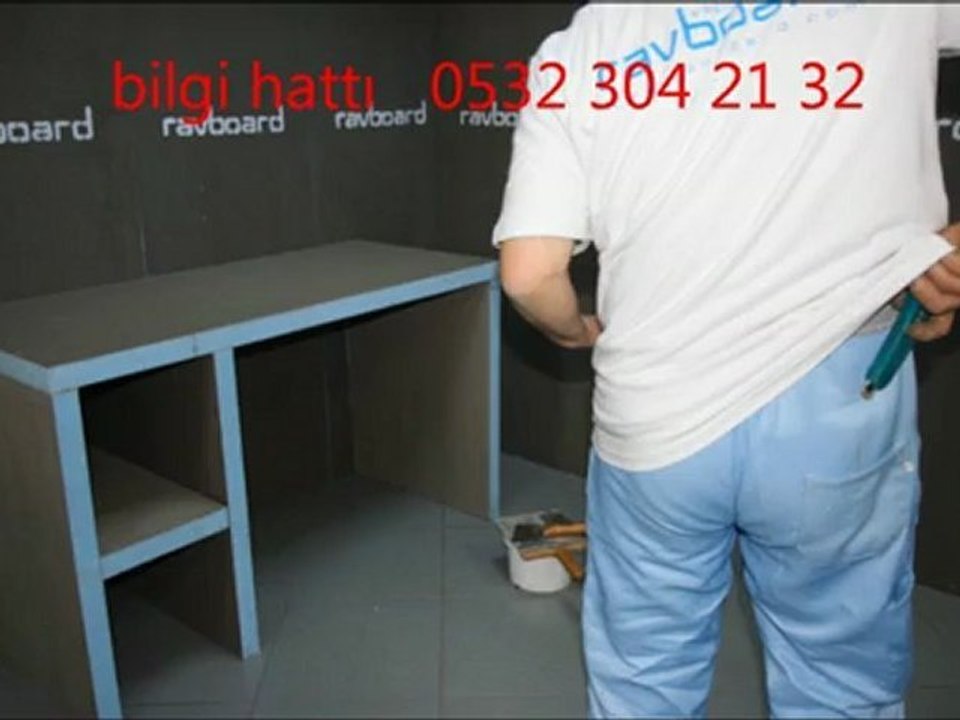 rawboard masa çalışması