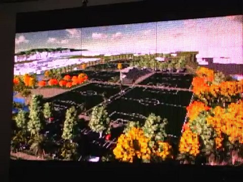 César Farías y alcalde de Lechería presentaron Ciudad Vinotinto