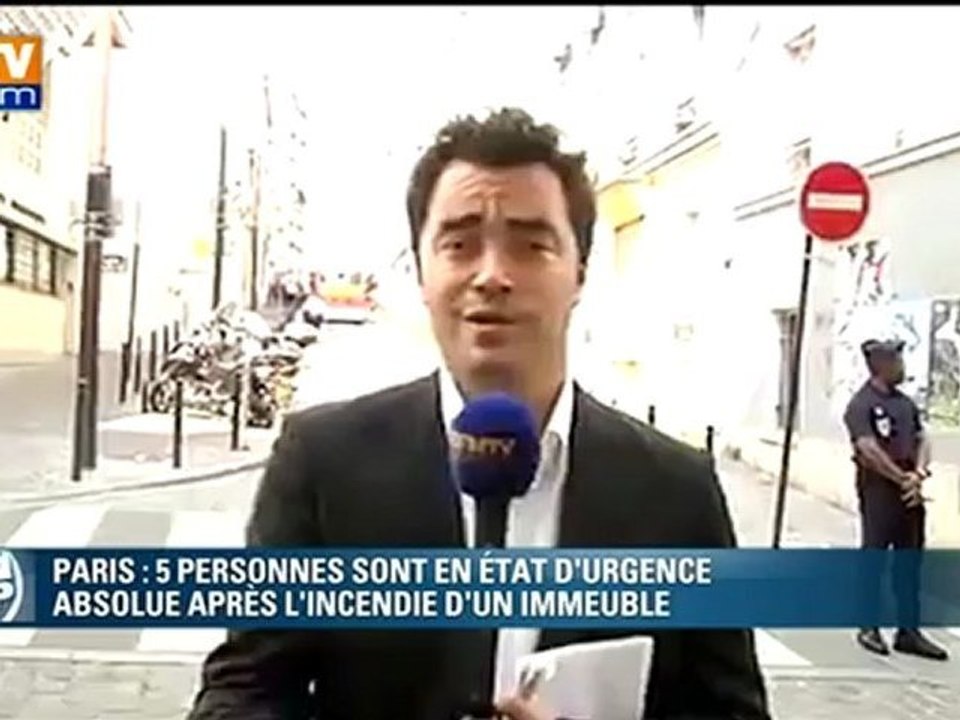 Paris : au moins 17 personnes grièvement blessées dans un incendie