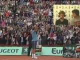 Dimanche 27 mai 2012 - Federer vs Soderling - Aurélien & Romain