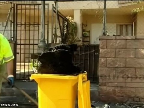Calcinado el coche de un concejal en Torrelodones