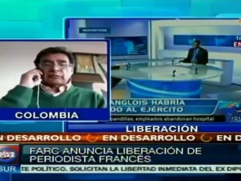 Pronta liberación del periodista Romeo Langlois