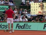 Dimanche 27 mai 2012 - Federer vs Djokovic - Marko