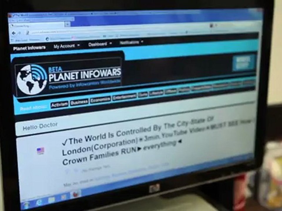 Planet Infowars: Alex Jones New Social Network