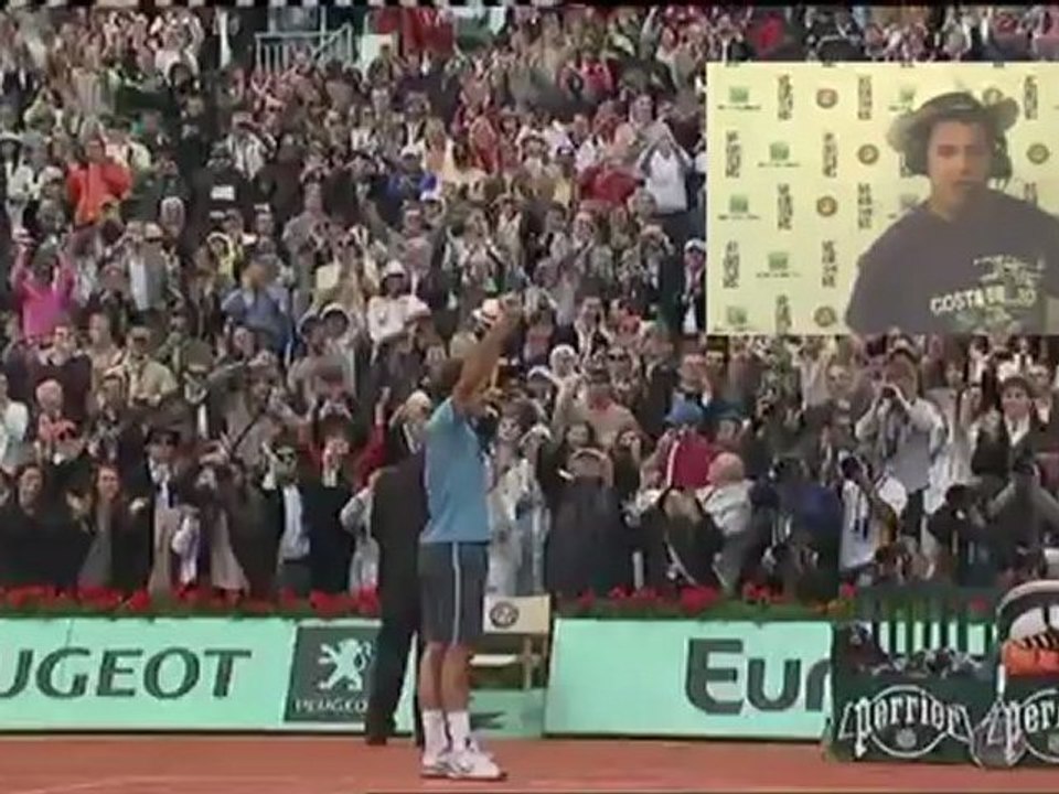 Dimanche 27 mai 2012 - Federer vs Soderling - Ramiro