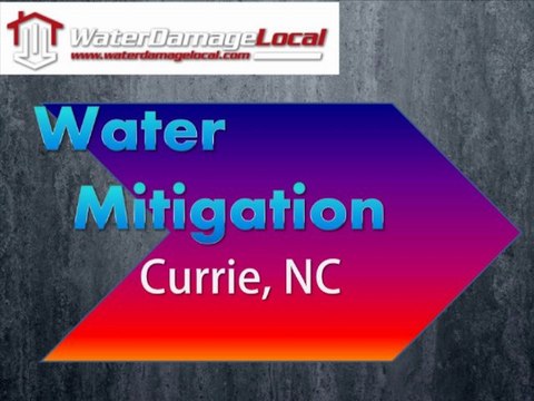 Water Mitigation Currie, NC