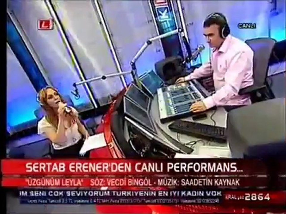 Sertap  ERENER   "ÜZGÜNÜM  LEYLA"