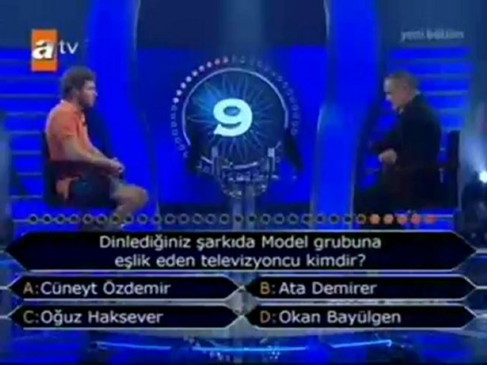 Yarışmacı o sesi tanıyamadı