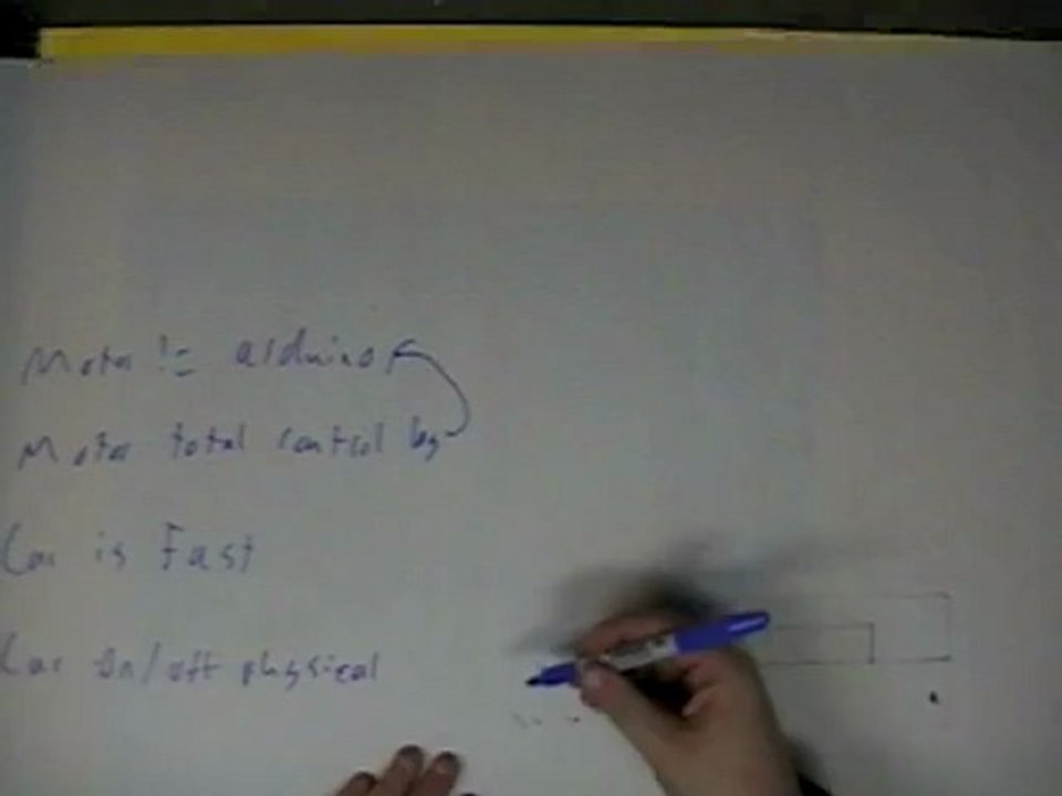 Middle school tech class Video 11: The first project