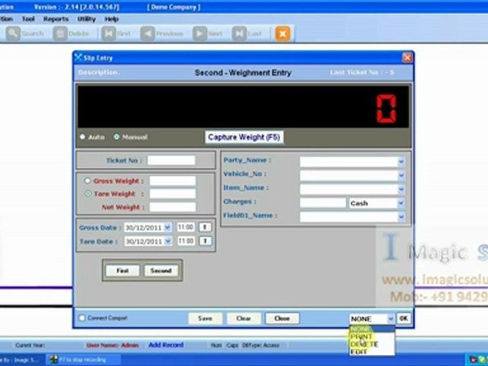 Weighbridge Software Video