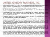 UNITED ADVISORY PARTNERS