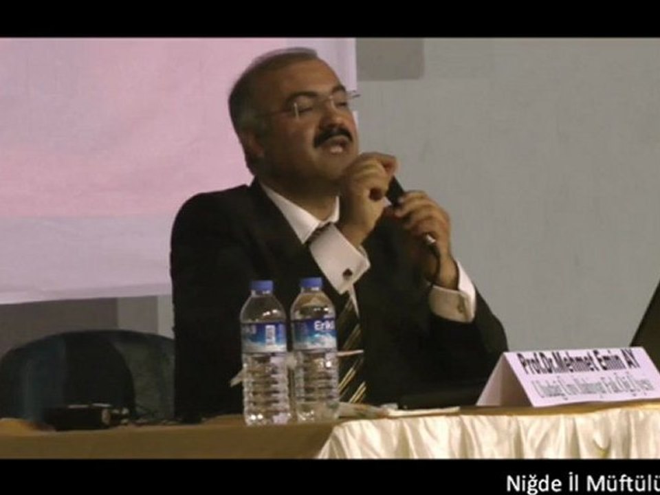 Niğde İl Müftülüğü - Mayıs Ayı Konferansı "Hz.Peygamber'imiz ve Aile Hayatı" Konuşmacı: Prof.Dr.M.Emin AY Uludağ Ün.İlahiyat Fak.Öğr.Üyesi 2.Bölüm