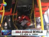 Şanlıurfa'da halk otobüsü devrildi  - 27 mayıs 2012