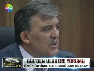 Abdullah Gül'den Uludere yorumu - 27 mayıs 2012