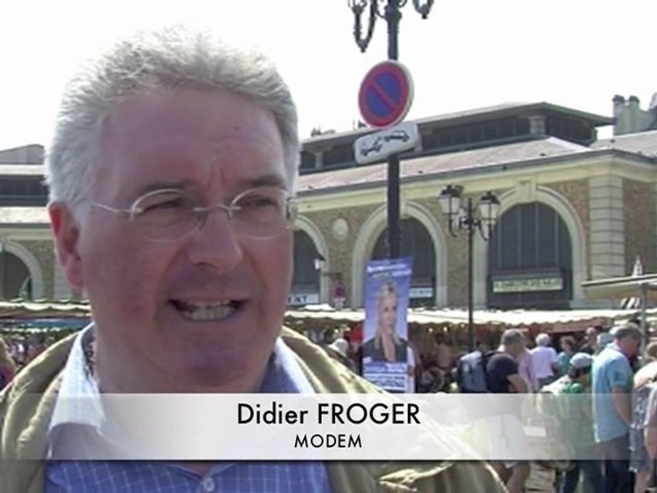 Campagne législatives à Versailles 27 mai 2012