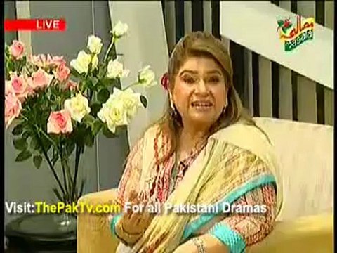 Masala Mornings with Shireen Anwar - 28th May 2012 - Part 3