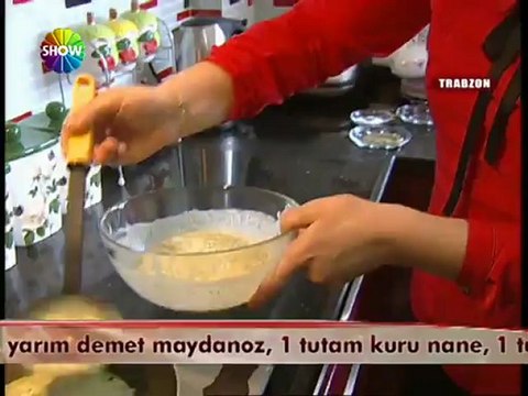 Vahe'nin Sofrası - Hamsili Kaygana yapılışı