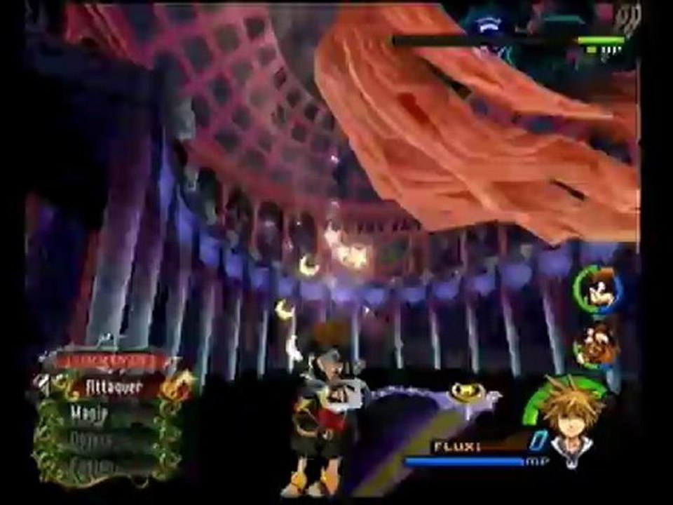 P2 Play Througt Kingdom Hearts 2 parti 10,le chateau de la bête;pemiere visite