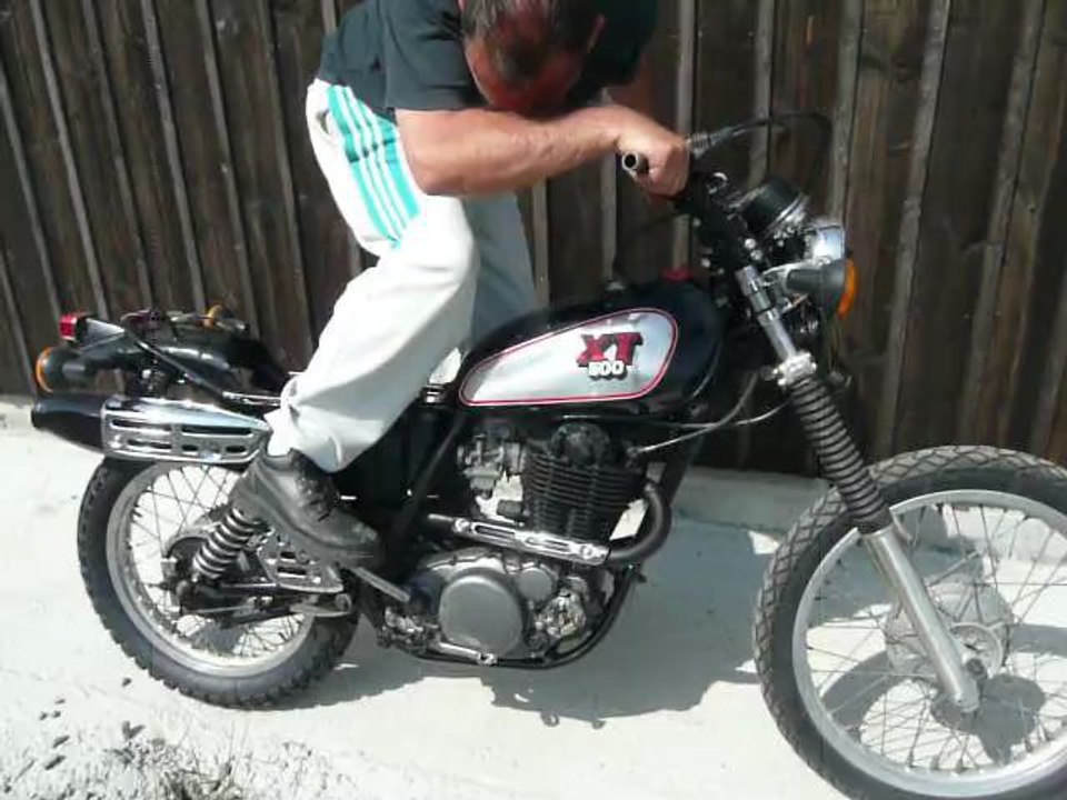 Démarrage Xt 500