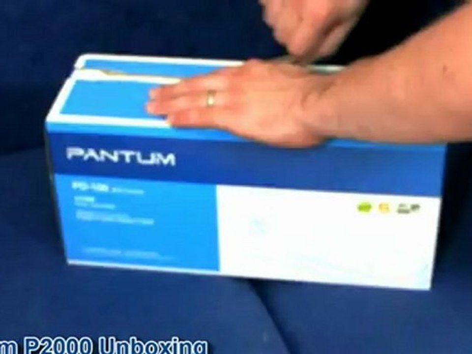 Pantum P2000 Unboxing