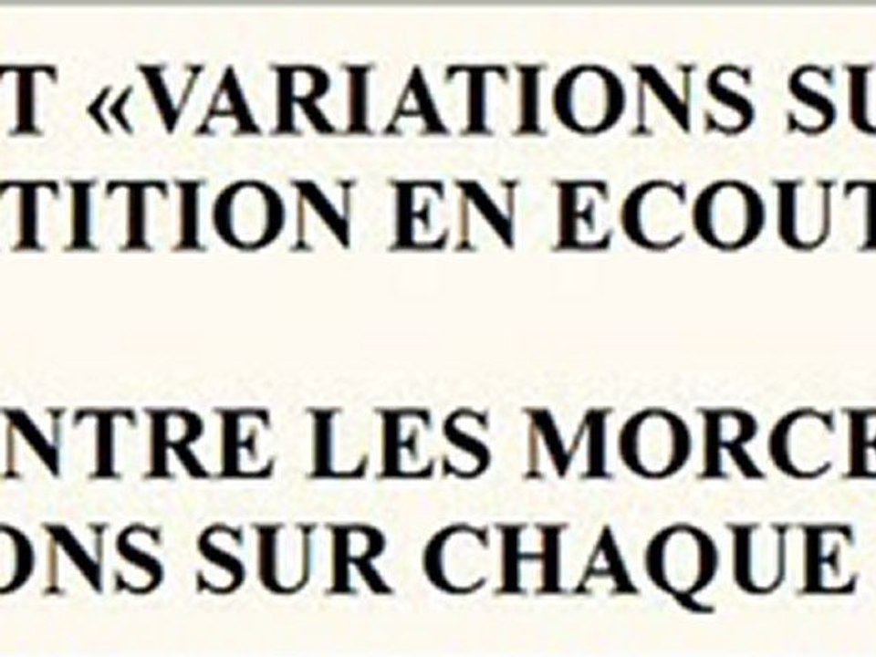 VARIATIONS SUR FRERE JACQUES (1)