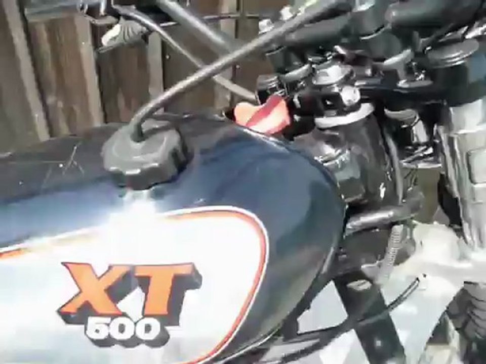 Démarrage Yamaha Xt 500