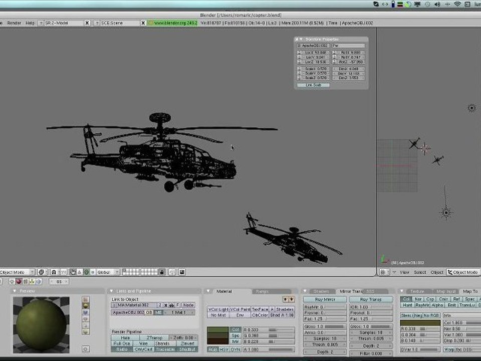 Speed Effect - Expérimentation #001 - Copter