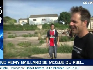 Zap Info : Rémi Gaillard se moque du PSG !