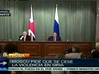 Rusia preocupada por escalada de violencia en Siria