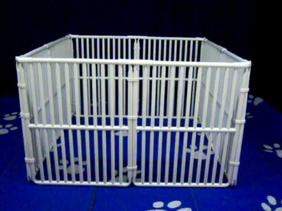 Installing a Sunbreeze Cover on a Plastic Exercise Pen