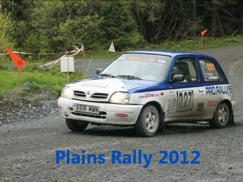 Julien Fouques & Jamie Edwards at the Plains Rally 2012