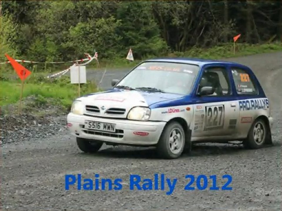 Julien Fouques & Jamie Edwards at the Plains Rally 2012
