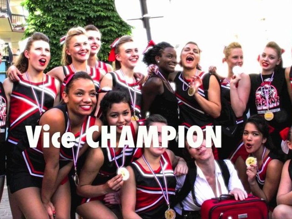 Vice CHAMPION de France 2012 - Cheerleading