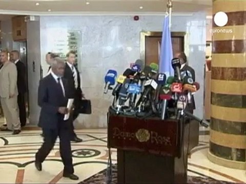 Kofi Annan presiona en Damasco a Bachar al Asad