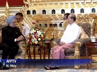 India firms Myanmar ties during historic visit