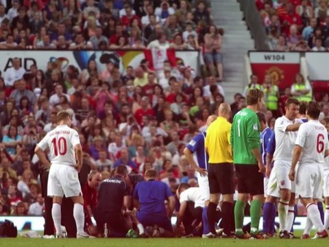 Gordon Ramsay Stretchered Off